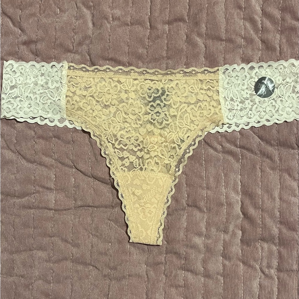 Aerie lace thong